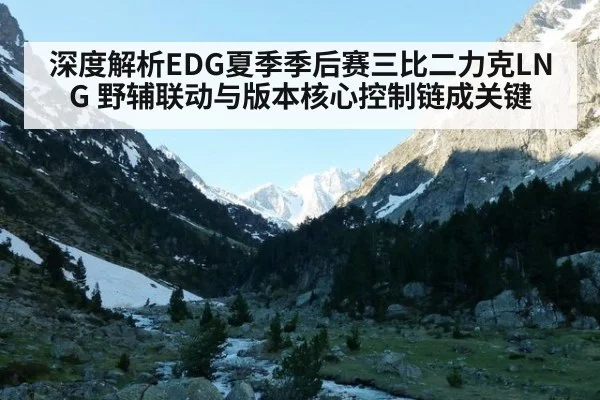 深度解析EDG夏季季后赛三比二力克LNG 野辅联动与版本核心控制链成关键
